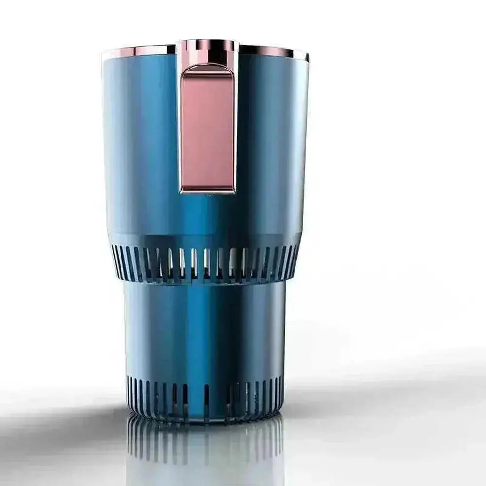 2-in-1 Car Cup Warmer & Cooler - 12V Smart Temperature Control Cup Holder - view 7 (pattern: check)