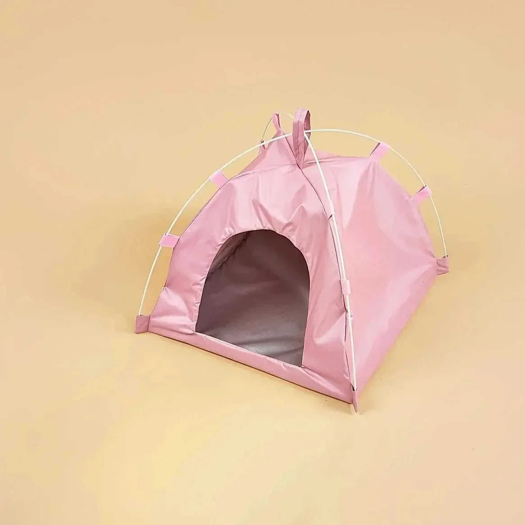 foldable pet tent with mat | waterproof pet tent | portable dog tent | ultrasonic cleaning