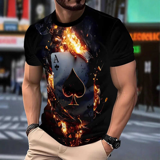 Mens Casual Stylish And Minimalist Summer Short-sleeve Shirt ME05BH250617Y186 - main product image
