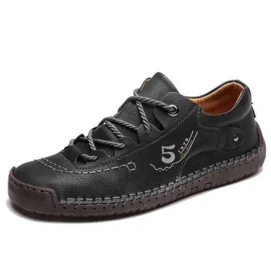 genuine leather shoes | full-grain leather construction | comfortable walking shoes | ultrasonic cleaning