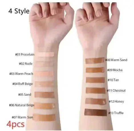 oil-free liquid foundation | long-lasting matte foundation | full coverage concealer | ultrasonic cleaning