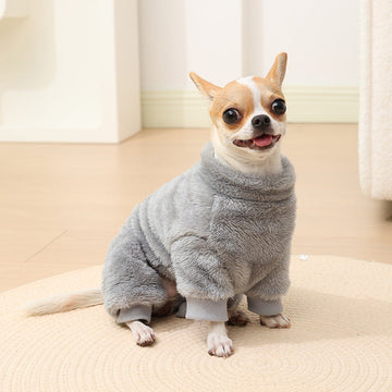 Polyester Pet Solid Color With Fur Clothes Meifu Market