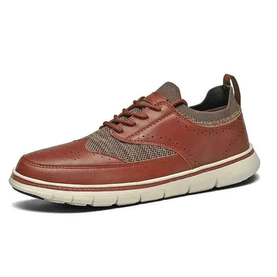 genuine leather upper | goodyear welt construction | classic brogue detailing | ultrasonic cleaning