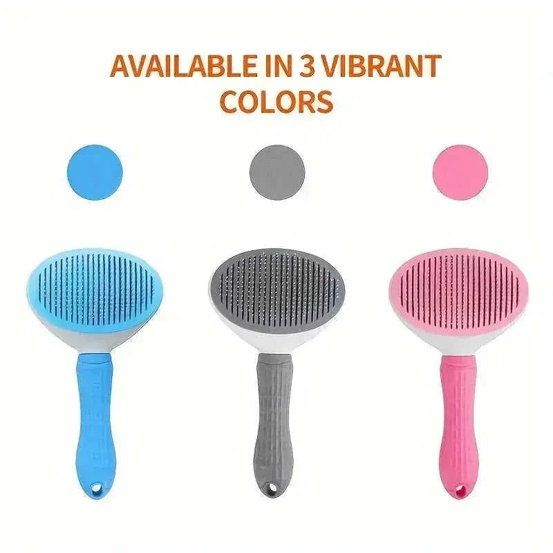 floating hair removal brush | pet hair removal tool | stainless steel bristles | energy saving