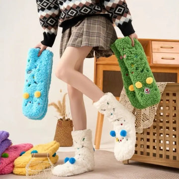 Cashmere Socks For Women Warm Floor meifu market