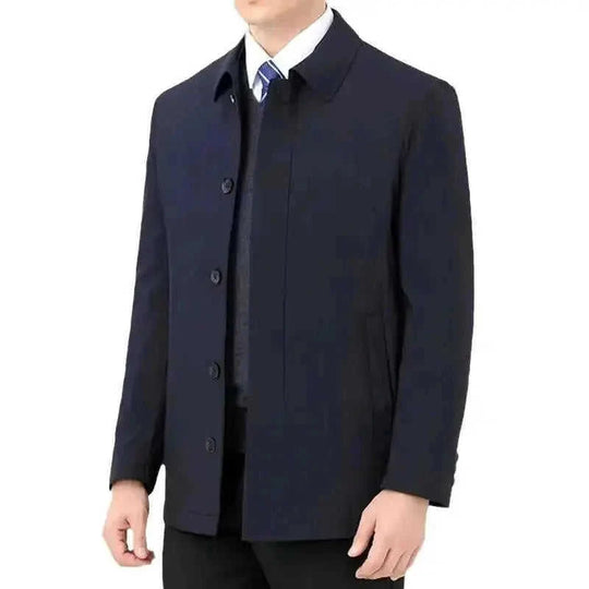 waterproof polyester fabric | wrinkle-resistant blazer | lightweight travel jacket | ultrasonic cleaning