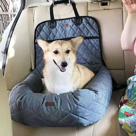 Pet Car Seat Cover - Waterproof Dog Cat Front & Rear Bench Protector Meifu Market