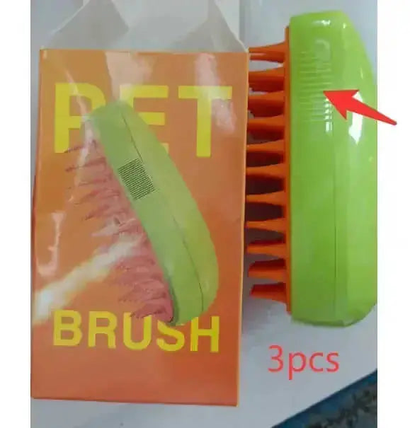 3 In 1 Cat Steam Brush Steamy Dog Brush Electric Spray Cat Hair Brushes For Massage Pet Grooming Comb Hair Removal Combs Meifu Market