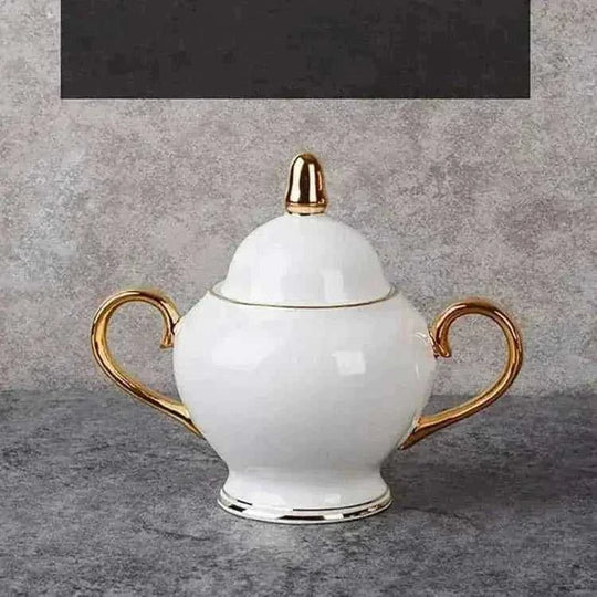 bone china gold-painted coffee cup - Meifu Market