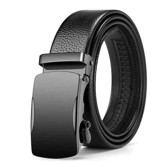 genuine leather belt | stainless steel buckle | adjustable waist belt | ultrasonic cleaning