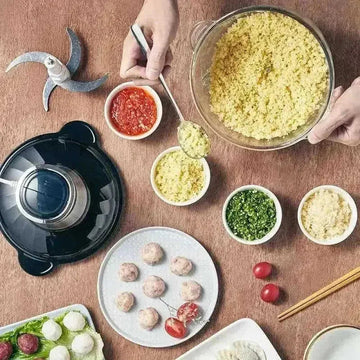 heavy-duty kitchen appliance | 2-liter capacity food chopper | commercial-grade food grinder | energy saving