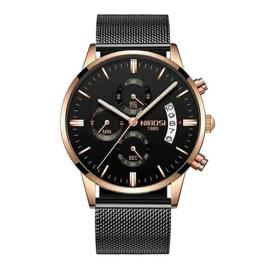 sapphire crystal glass | 100m water resistance | stainless steel bracelet | ultrasonic cleaning