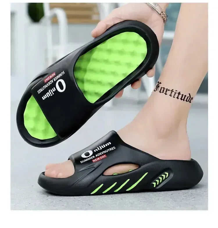 Outdoor Massage Sports Sandals Beach Dual-use More Casual Slippers For Cross-border Wholesale Meifu Market