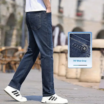 Business Stretch Casual Long Pants Men - Meifu Market