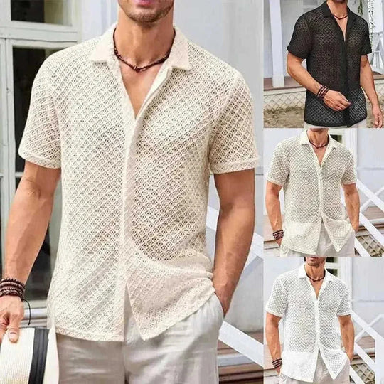 breathable mesh fabric | moisture-wicking polo shirt | slim fit mens polo | ultrasonic cleaning