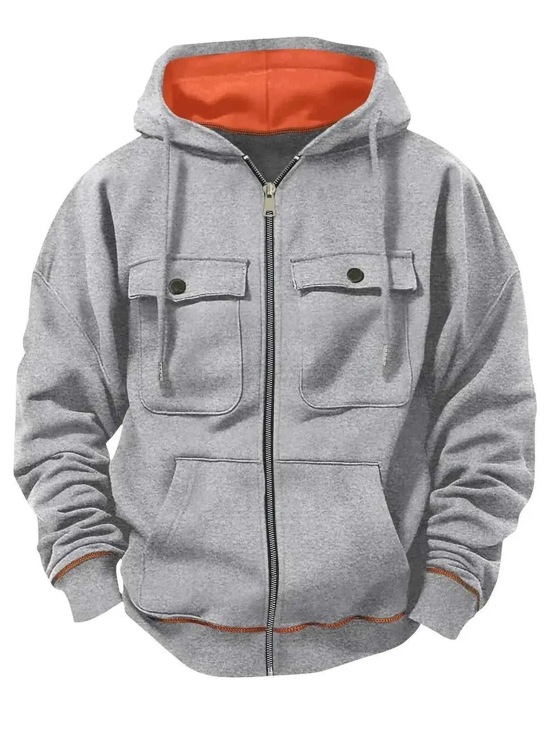 plus-size-mens-sweater | fleece-lined-hoodie | big-and-tall-zipper-top | ultrasonic cleaning