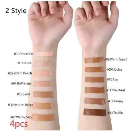oil-free liquid foundation | long-lasting matte foundation | full coverage concealer | ultrasonic cleaning