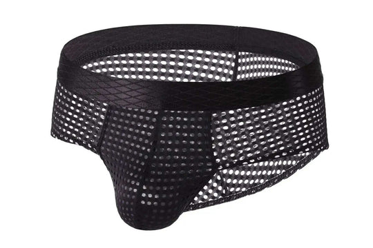 Men's Breathable Mesh Low-Waist Briefs | Wide Belt Design Meifu Market