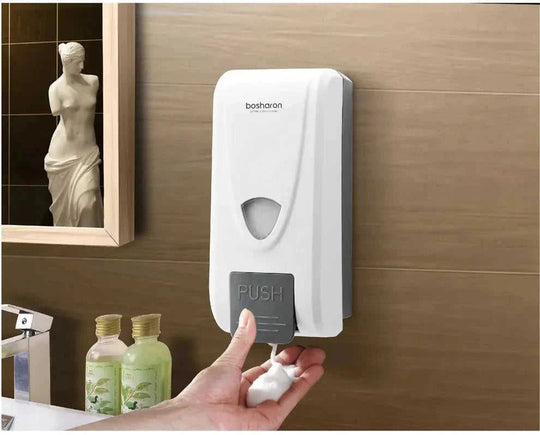 wall-mounted soap dispenser | automatic foam soap dispenser | touchless hand soap dispenser | energy saving