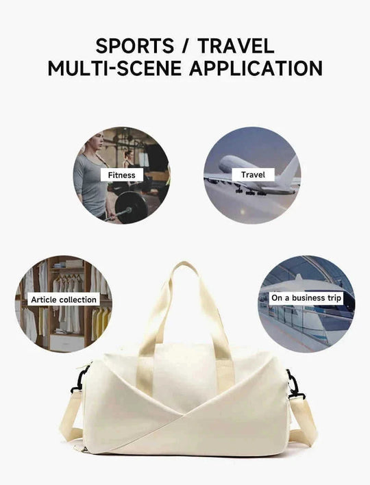 lightweight yoga bag | water-resistant gym bag | travel-friendly carry bag | ultrasonic cleaning