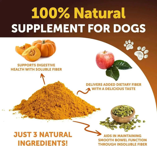 Do Not Sell On Amazon Pumpkin Powder For Dogs Digestive Support 8 OZ Fiber Supplement For Constipation For Gut Balance Hea...