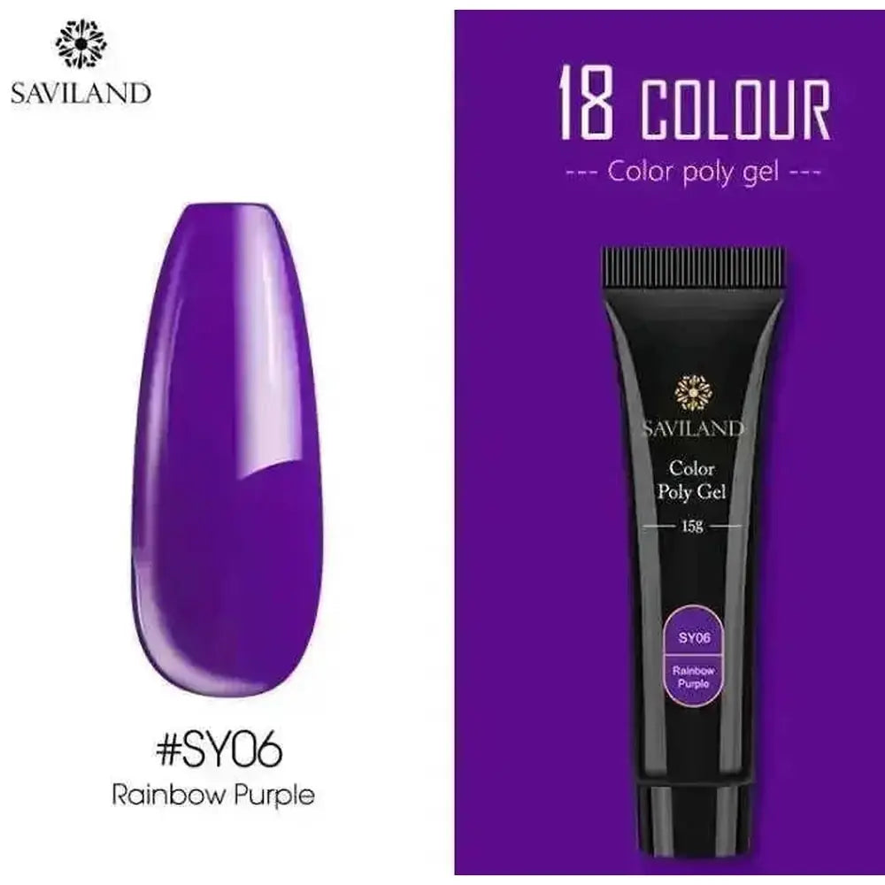 15g nail colored crystal extension glue SY12 - available style options