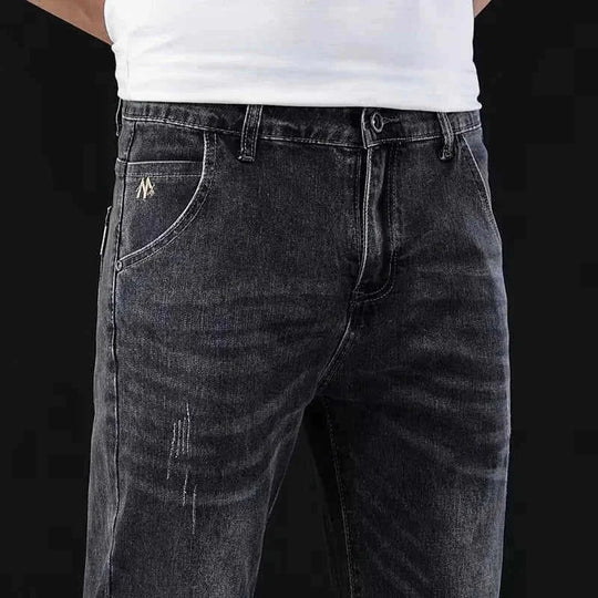 stretch denim jeans for men | lightweight summer jeans | breathable thin jeans | ultrasonic cleaning