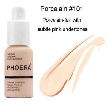 oil-free matte foundation | long-lasting concealer cream | natural finish makeup | energy saving