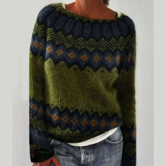 Women's Fashionable Pullover Sweater Top Meifu Market