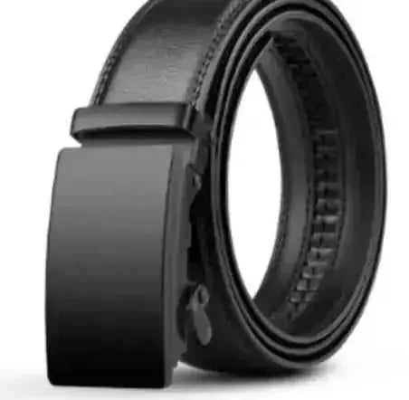 genuine leather belt | automatic buckle mechanism | stainless steel buckle | ultrasonic cleaning