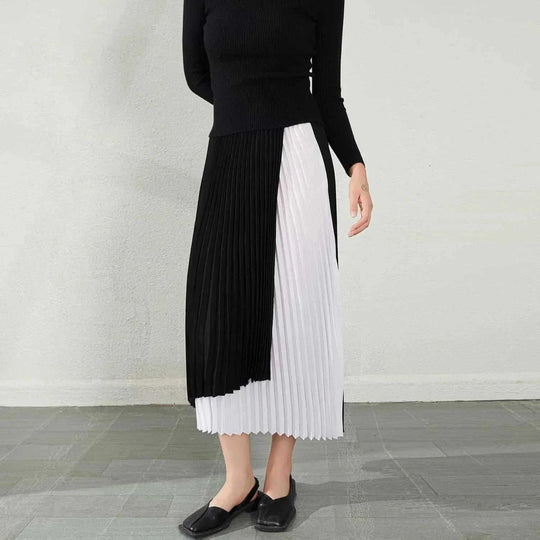 high-waist chiffon skirt | summer floral maxi skirt | lightweight chiffon fabric | energy saving