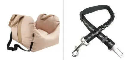 Pet Dog Car Carrier Seat Waterproof Basket Portable Car Seat Safety Travelling Mesh Hanging Bags Breathable Beds & Sofas Meifu Market