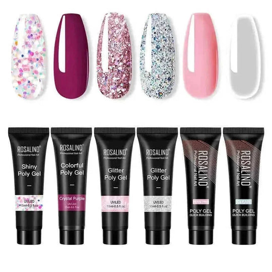 multi-color nail glue set | fast-drying nail adhesive | professional nail art glue | ultrasonic cleaning