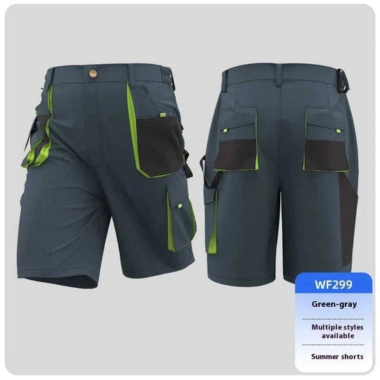 quick-dry fabric pants | lightweight summer work pants | stretchable cargo pants | ultrasonic cleaning