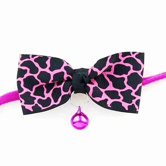 personalized pet bow tie | adjustable dog collar bow | cat bow tie accessories | ultrasonic cleaning