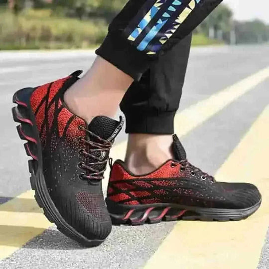 steel toe work boots | puncture resistant safety shoes | composite toe work sneakers | energy saving