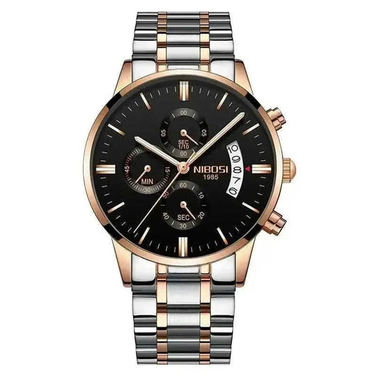 sapphire crystal glass | 100m water resistance | stainless steel bracelet | ultrasonic cleaning