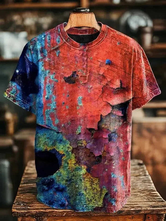 3D Digital Print Fashion Streetwear Short-Sleeve T-Shirt - view 6