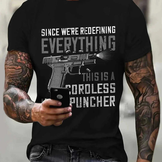 oversized graphic t-shirt | large mens t-shirt | tall mens clothing | ultrasonic cleaning