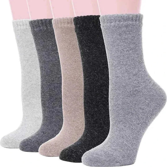 cold-proof cashmere socks | thermal wool tube socks | unisex winter socks | energy saving