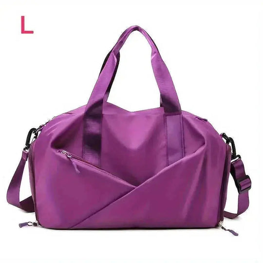 ultra-lightweight duffel bag | large capacity sports bag | durable zipper travel bag | ultrasonic cleaning