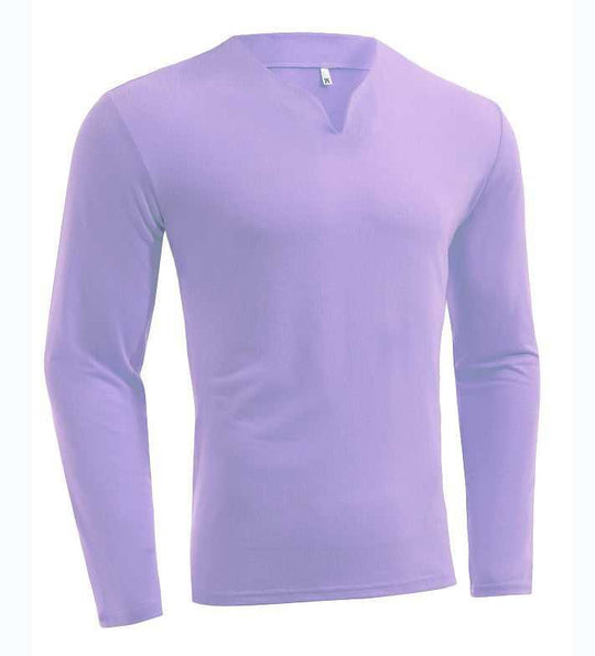 Men's Cotton Long-Sleeve Sport T-Shirt | 12 Colors, S–5XL - Meifu Market