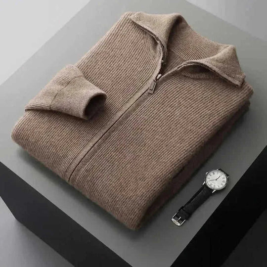 merino wool cardigan | chunky knit coat | oversized mens cardigan | ultrasonic cleaning