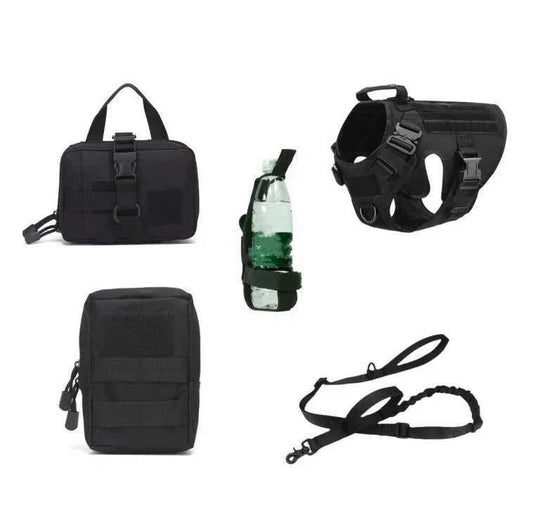 Tactical Dog Harness Pet German Shepherd K9 Training Vest Dog Harness And Leash Set For All Breeds Dogs Meifu Market