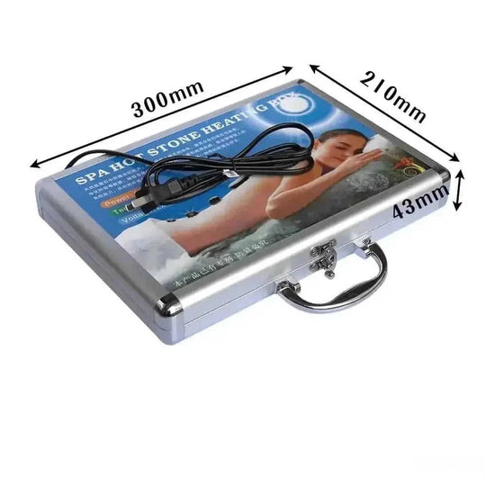 hot stone massage heater | professional massage stone warmer | basalt stone heating box | energy saving
