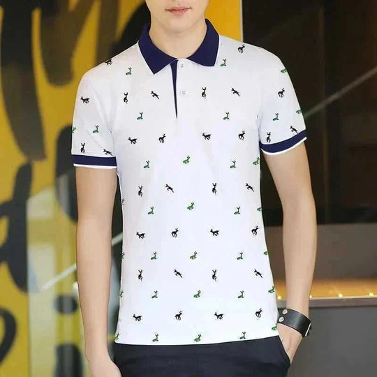 quick-dry polyester fabric | slim fit polo shirt | breathable summer t-shirt | energy saving