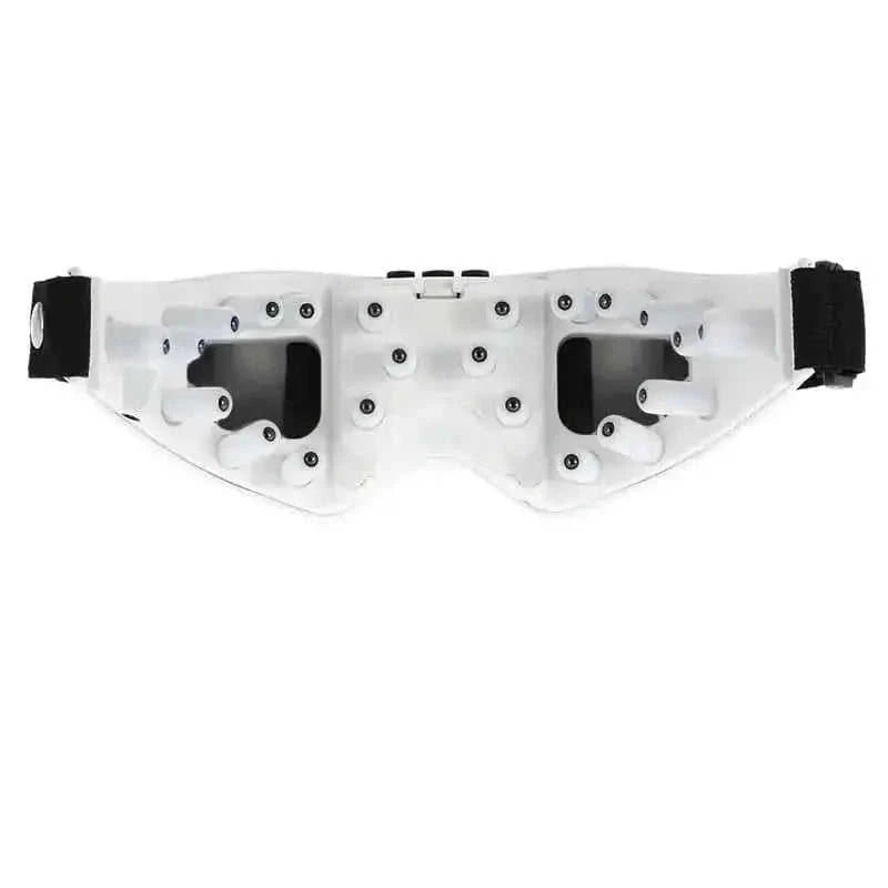 heated eye massager glasses | ergonomic eye massager | bluetooth eye massager with music | ultrasonic cleaning