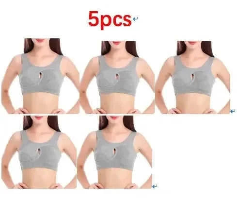 plus size cotton sleep bra | removable padded bralette | wirefree lounge bra | energy saving