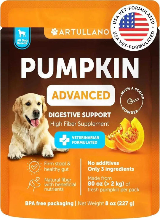 Do Not Sell On Amazon Pumpkin Powder For Dogs Digestive Support 8 OZ Fiber Supplement For Constipation For Gut Balance Hea...