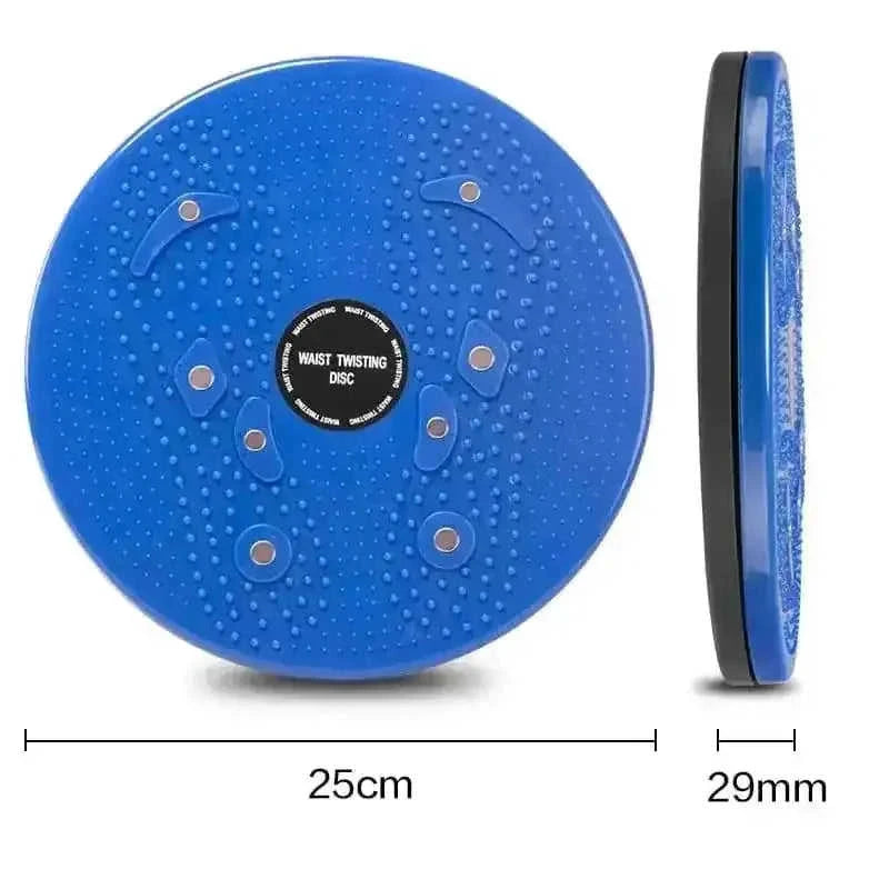 adjustable resistance fitness disc | non-slip surface home gym equipment | compact apartment exercise gear | energy saving